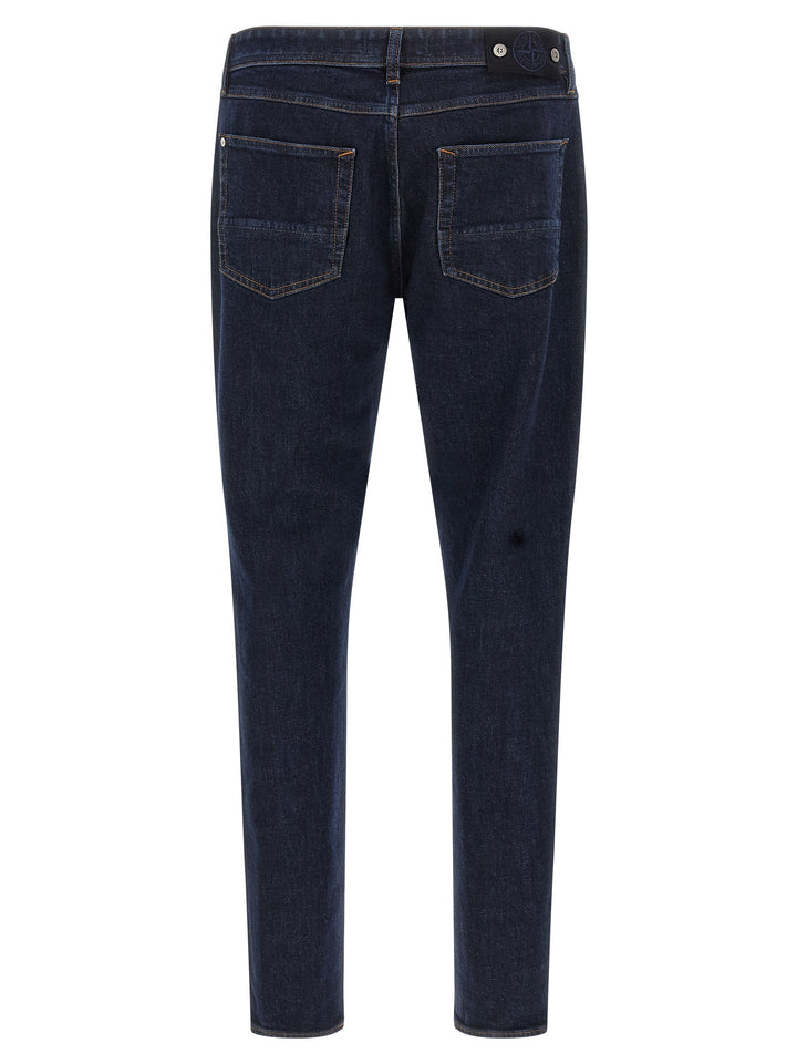 Stone Island Indigo Denim-Rinsed Jeans - Blu | 0c3cd1d62a581356f214108d08e2e4ee57fd4b38