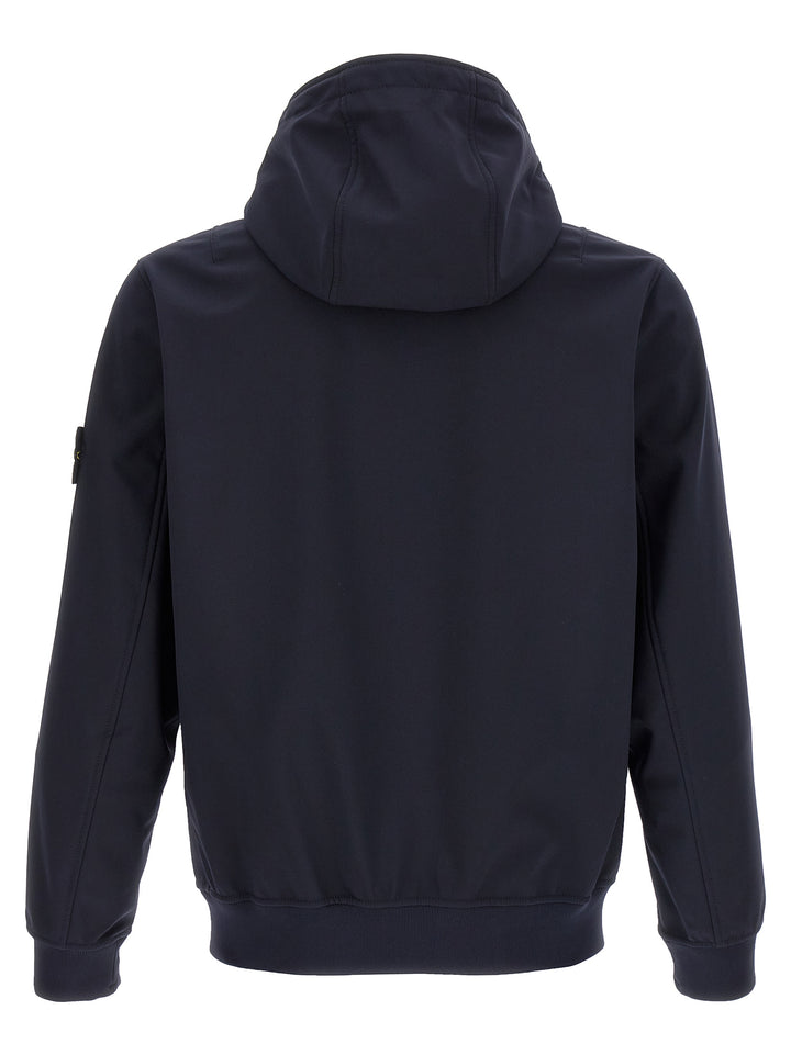 Stone Island Soft Shell-R E.Dye®Technology Puffer Jackets - Blu | d244579f66b91f760a36d1865d376b40471a3038