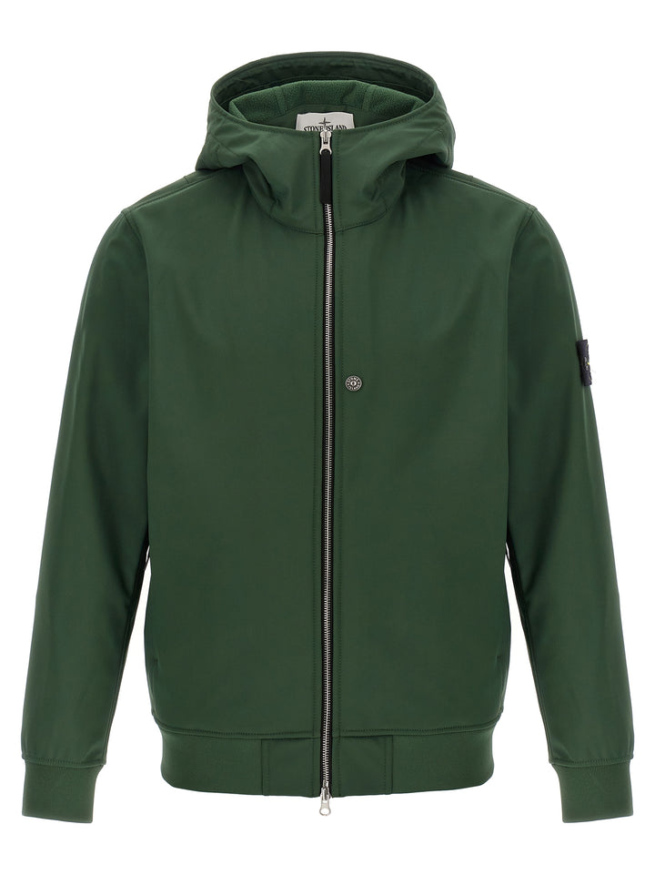 Stone Island Soft Shell-R E.Dye®Technology Puffer Jackets - Verde | d10067c7ab3512f8bdc1f1acdee7863b78de5ed9