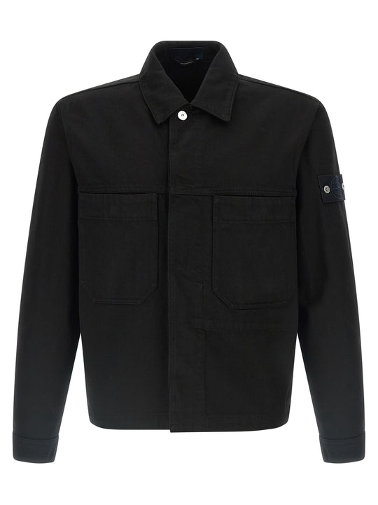 Bull Denim-Tc Puffer Jackets Nero