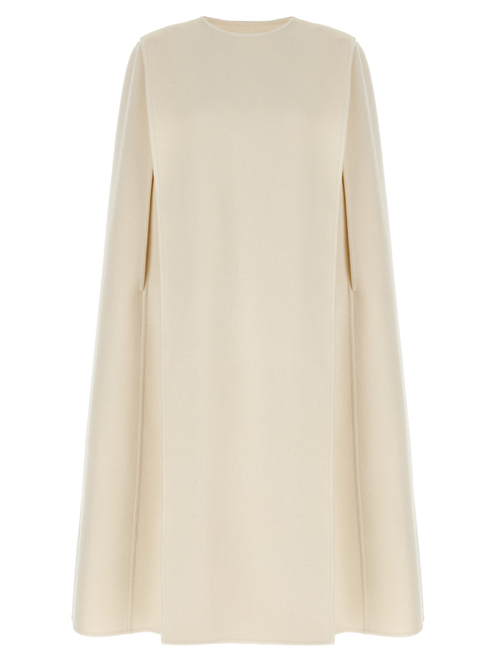 Federica Bonifaci Wrap Cape Mantelle - Bianco | 350a956b0dcfd622e85811cbb6a2683dad356670