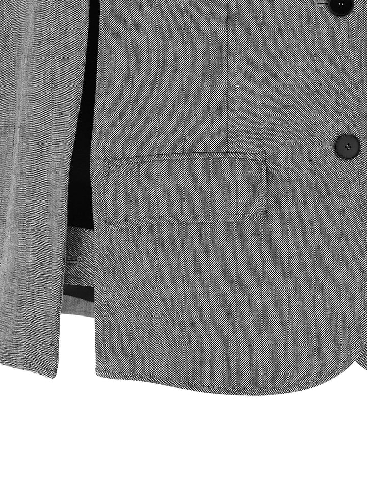 Federica Bonifaci Single-Breasted Mantelle - Grigio | f11e3181a35447122995439898a7c68b82549830