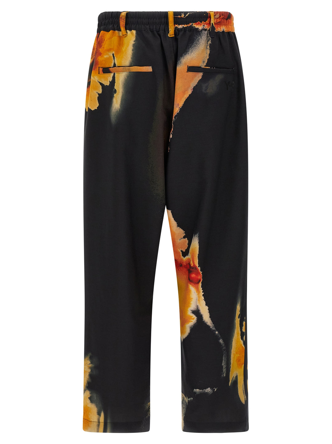 Y-3 Printed Trousers Pantaloni - Nero | 30233a74c192385831391ea6f35a3b0cc9904bda