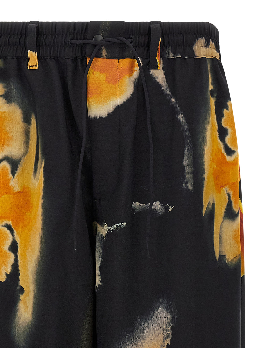Y-3 Printed Trousers Pantaloni - Nero | 8ee8b9bf4e9a7c99d7400544fc2c85d4a71ee66b