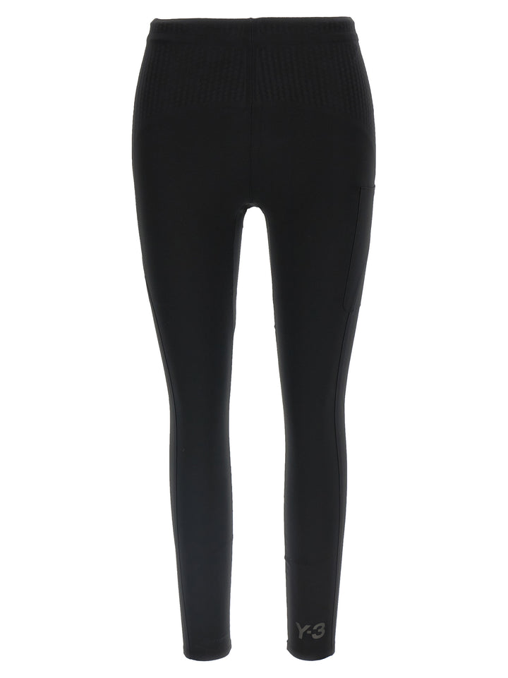 Y-3 Y-3 Running Leggings - Nero | 364ce70d79bfd49ac8fbc9bcd4dd7b798c263103