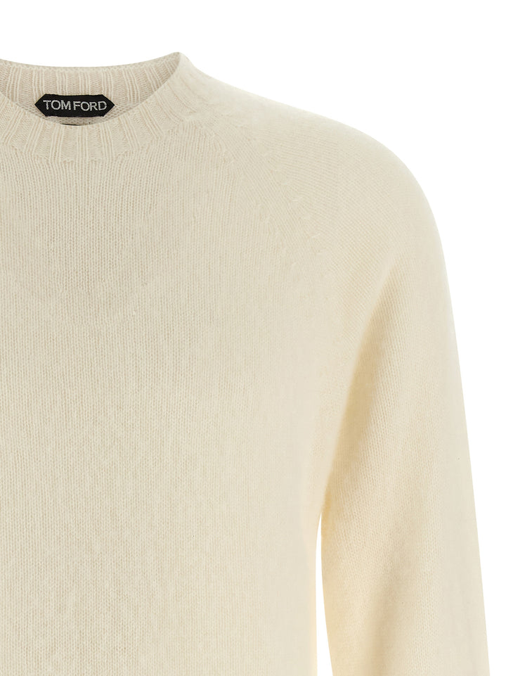 Tom Ford Cashmere Sweater Maglioni - Bianco | efe32b988a9714ca200904db7cf834806f6ff788