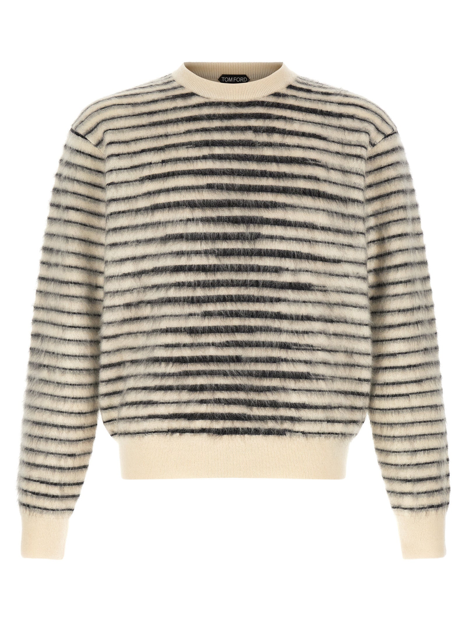 Tom Ford Brushed Effect Sweater Maglioni - Nero | bd7f37556815cc9dd7e2d0c97fca6e83e8a3d366