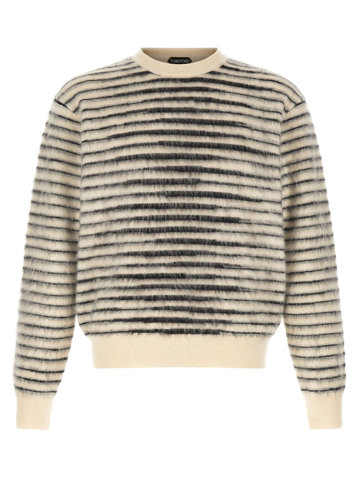Tom Ford Brushed Effect Sweater Maglioni - Nero | bd7f37556815cc9dd7e2d0c97fca6e83e8a3d366