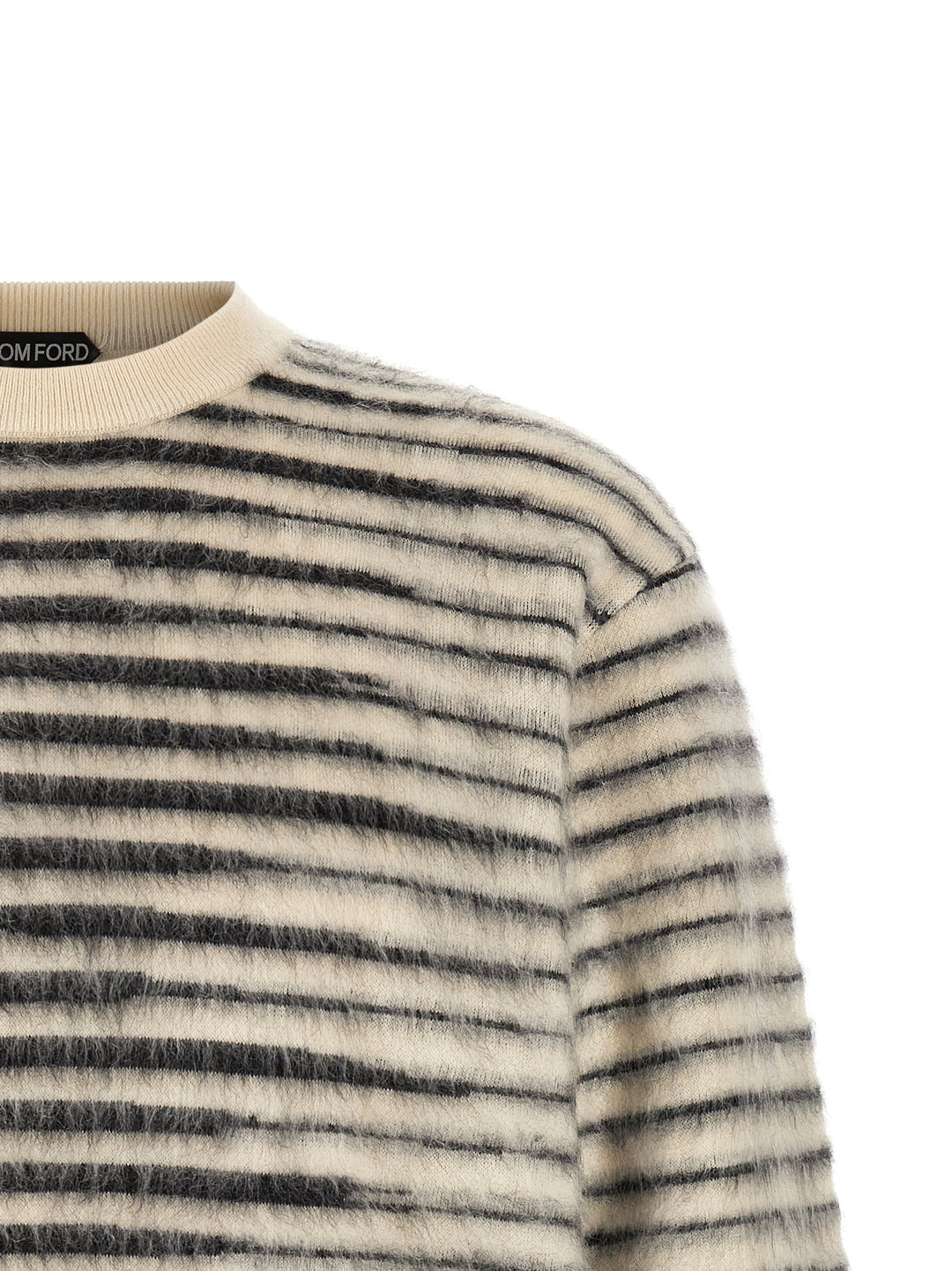Tom Ford Brushed Effect Sweater Maglioni - Nero | c400956d65d4cac3783027d2212371110f7ac1d7