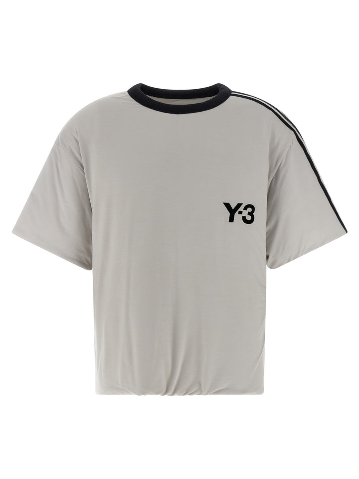 Y-3 Y-3 Padded T shirt - Grigio | 7b4dd765dc2d47f813637b9f5cd739c0fecf59e9