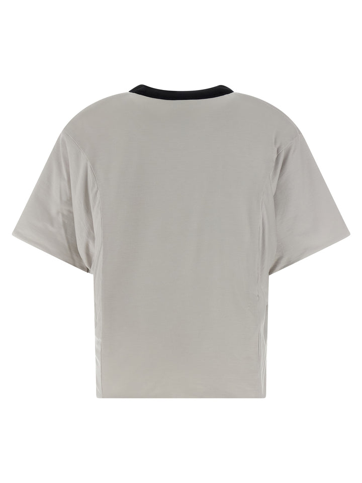 Y-3 Y-3 Padded T shirt - Grigio | d5120f9f9d17ecacb3b53eaa9968e2b254ec1c58