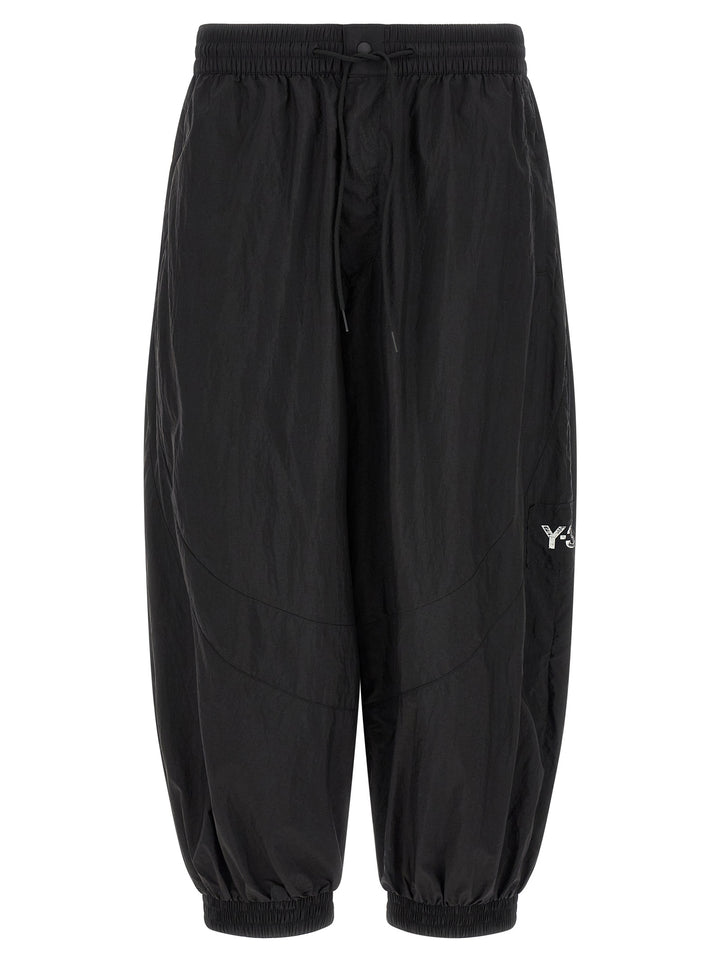Y-3 Rough-Edged Joggers Pantaloni - Nero | 1fc821a99a9746dafa58042a0964ddfc94893920