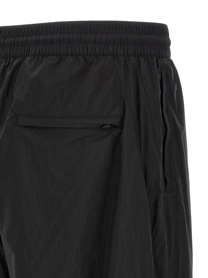 Y-3 Rough-Edged Joggers Pantaloni - Nero | 433fa00d9e73ee742684a96e97fe17aa002d26a8