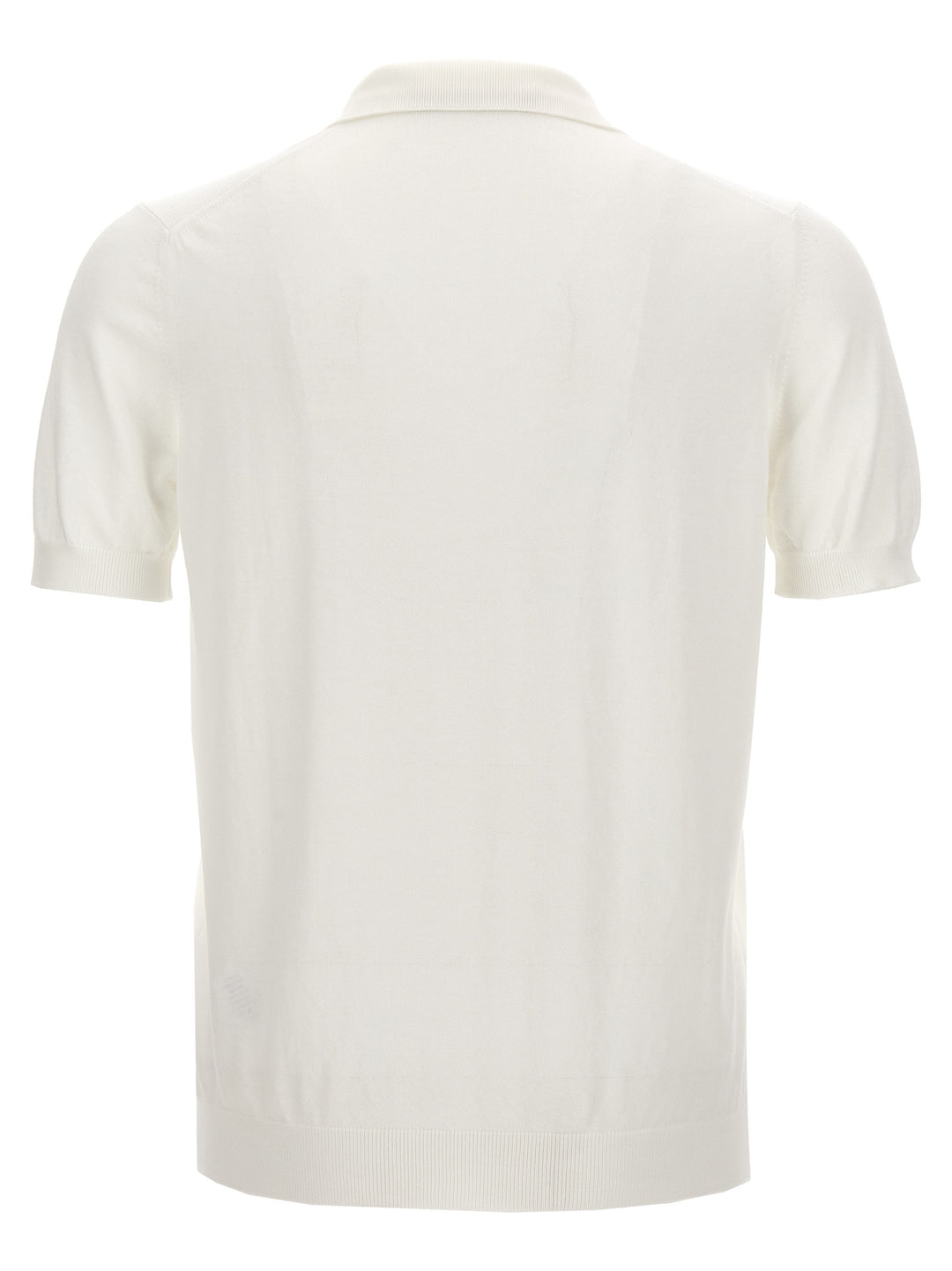 Knit  Shirt Polo Bianco