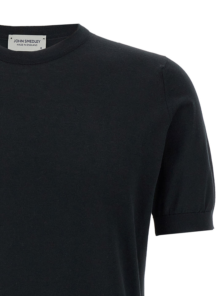 John Smedley Kempton T shirt - Nero | ff1b3f9403346bdced2edf1a03ece690bea629d3