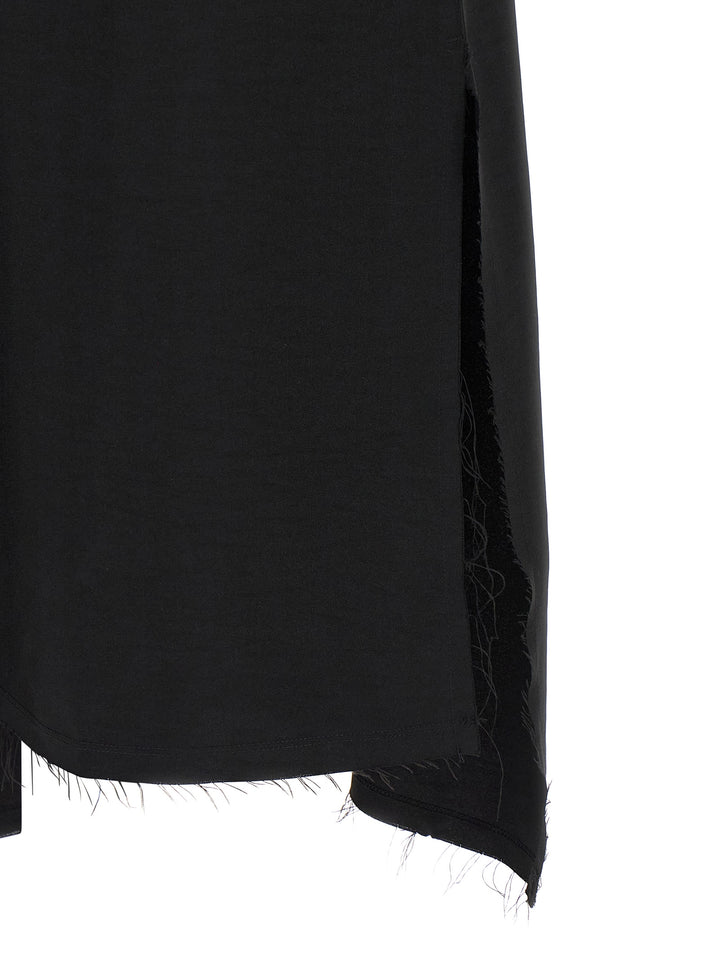 Y-3 Y-3 Sport Uniform Raw Cut 3-Stripes Gonne - Nero | 5049484dddd1ec88e9b5897f4448e433cc42ef43