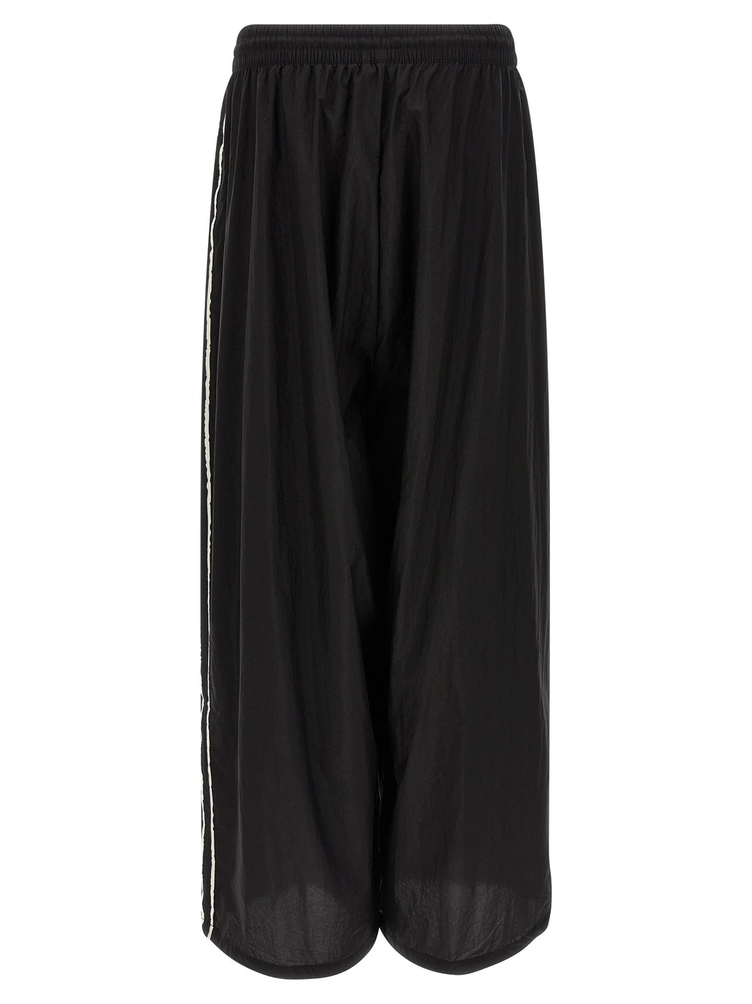 Y-3 Y-3 Raw Edge 3 Stripe Wide Pantaloni - Nero | 21346e8e93177c17a11474ec315fbdc25c289b26