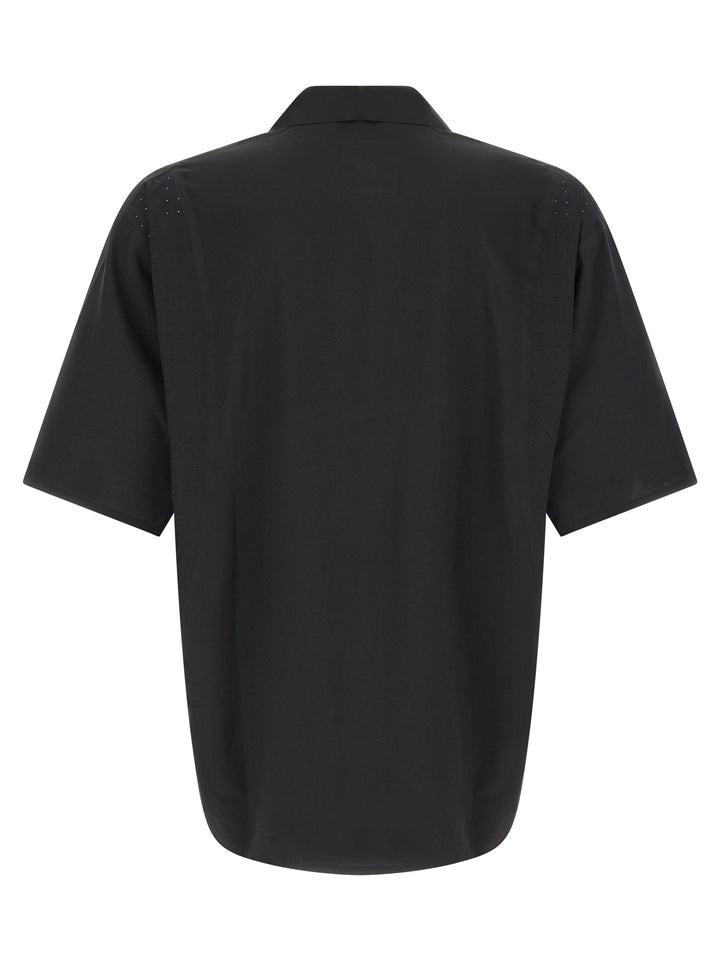 Y-3 Vinyl Logo Shirt Camicie - Nero | 56fd9e9c881e5dce5e6988e706362a933ed3c4e7