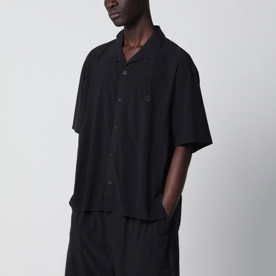 Ultralight Woven Loose-Fit Shirt In Black
