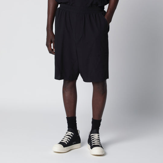 Ultralight Stretch Recycled-Polyester Shorts In Black