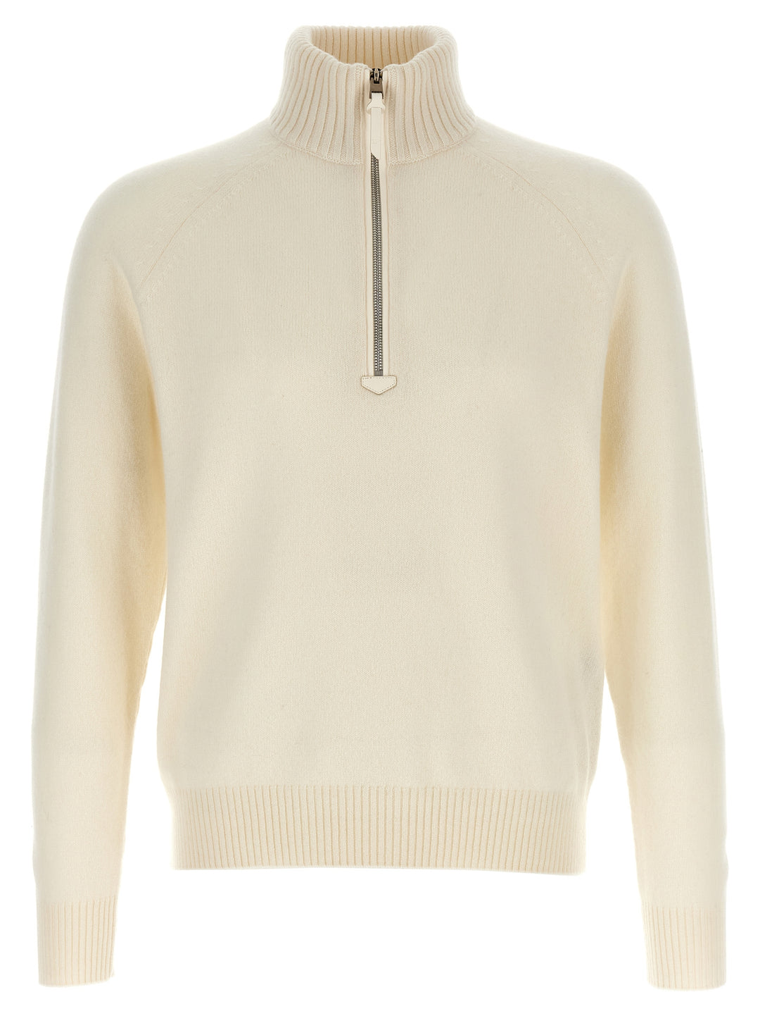 Tom Ford Half Zip Sweater Maglioni - Bianco | 78ca06e3b477ecef73dda0934d0f45b18b7584f0