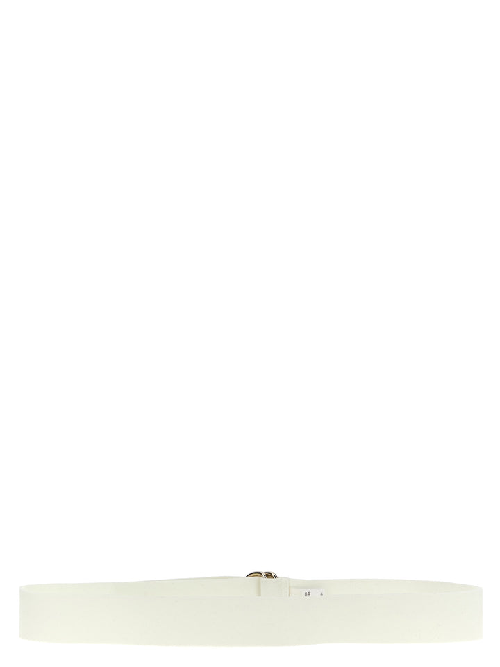 Norma Kamali Mid Belt Cinture - Bianco | 1bb4246bdeed1d11cdf2a26ede0f46a7dd2fc4c9