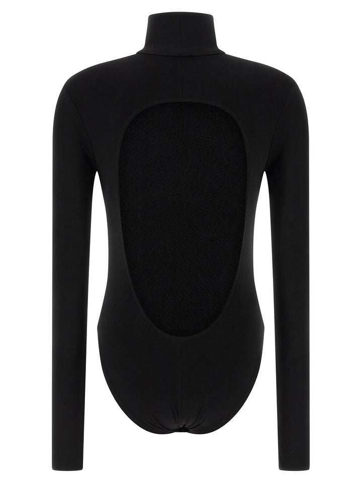 Norma Kamali Body Cut-Out Top - Nero | 2242ed2685e79c5ec3efc219666ccc9ccaa3826b