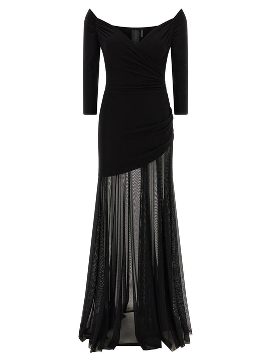 Heart-Shaped Neckline Bodysuit Abiti Nero