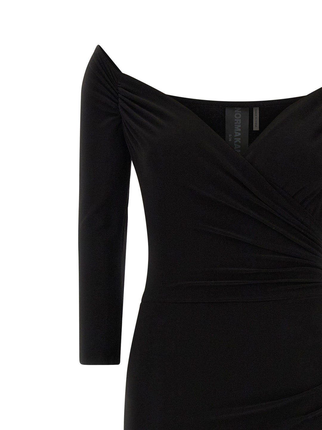 Norma Kamali Heart-Shaped Neckline Bodysuit Abiti - Nero | 0a68cec65623c58635a208e67faa0801816069d4