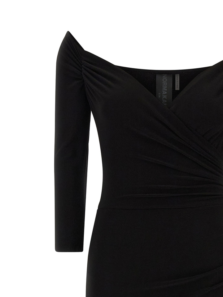 Norma Kamali Heart-Shaped Neckline Bodysuit Abiti - Nero | 0a68cec65623c58635a208e67faa0801816069d4