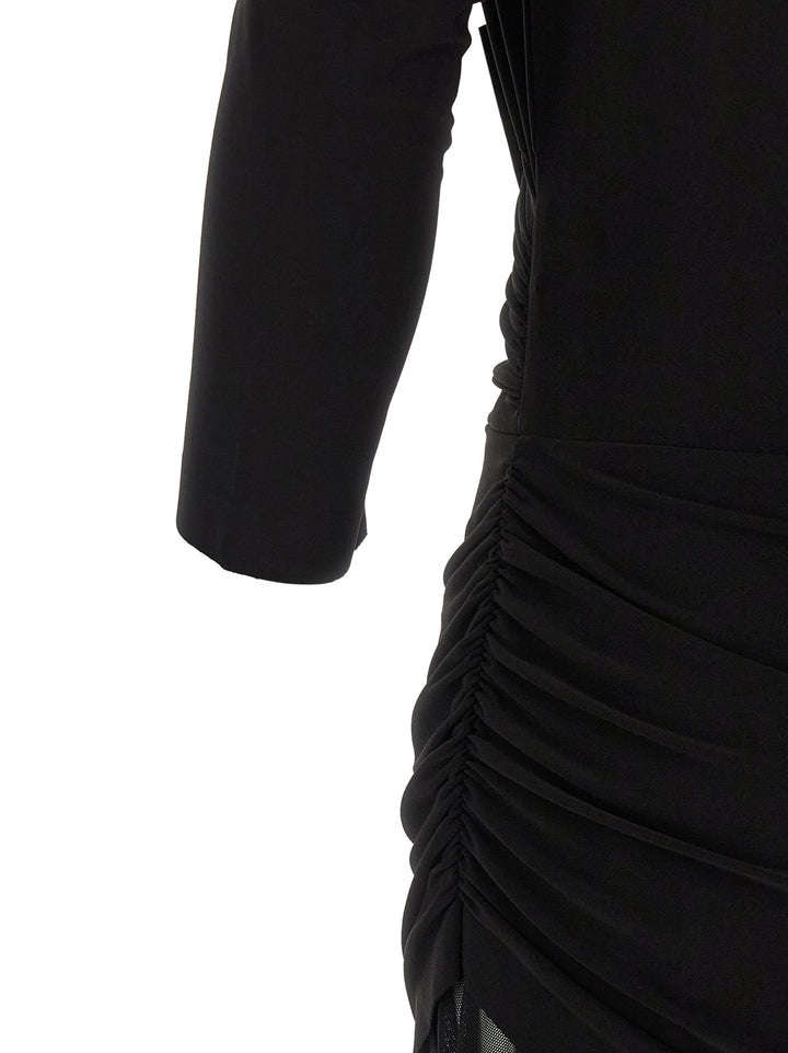 Norma Kamali Heart-Shaped Neckline Bodysuit Abiti - Nero | 3466b87137e5261cde3d2bf82048b1ef65d1be65