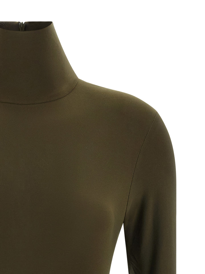 Norma Kamali Turtle Top - Verde | dc5ae1ddbc3b8c1f6c2b12955f21d569984db586