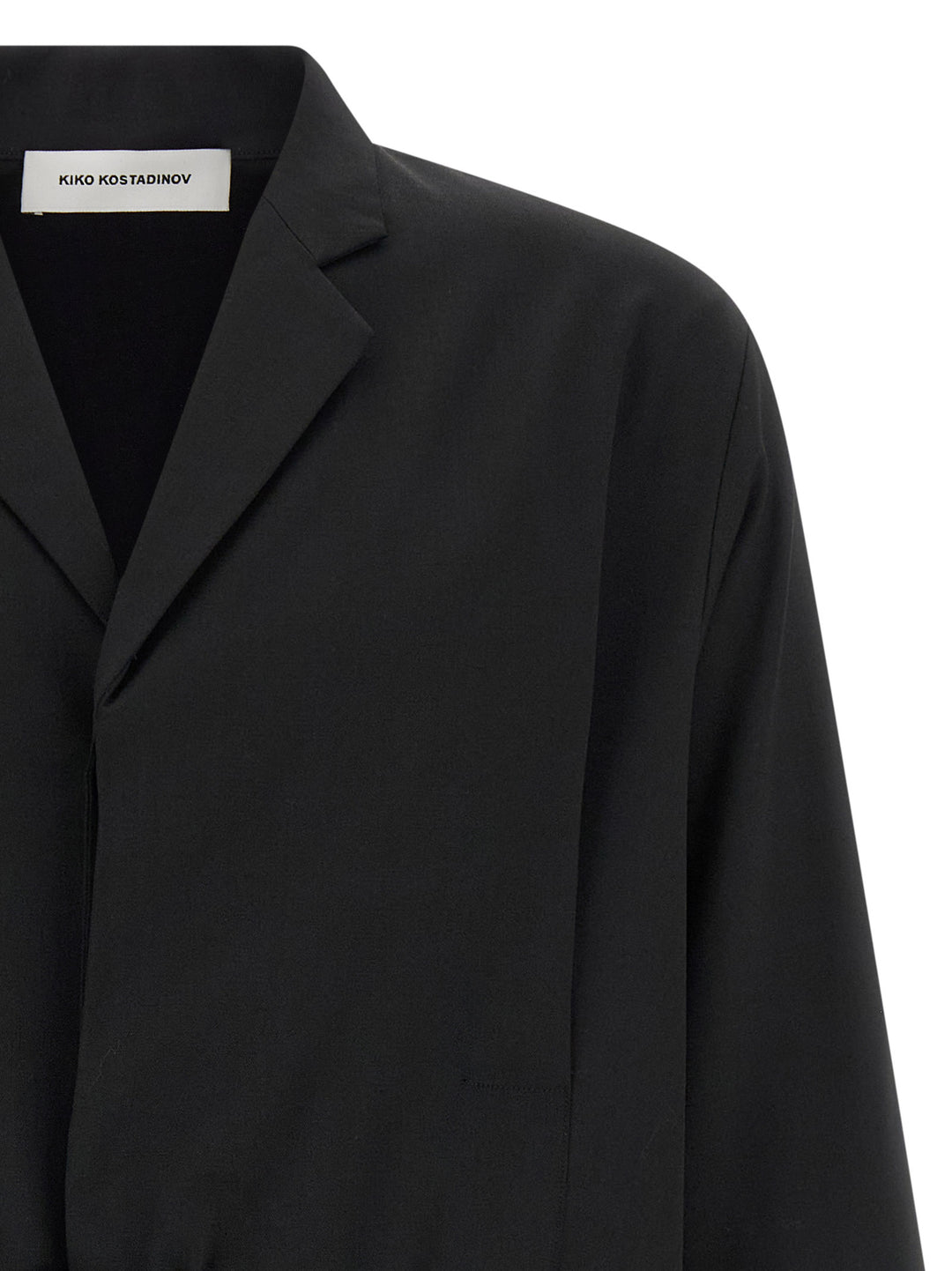 Kiko Kostadinov Laan Blazer - Nero | 017892b659cea3c9b3d6b8d79ef97a340f417c60