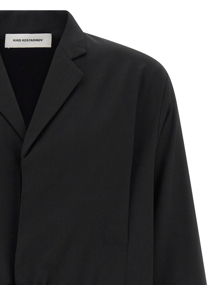 Kiko Kostadinov Laan Blazer - Nero | 017892b659cea3c9b3d6b8d79ef97a340f417c60
