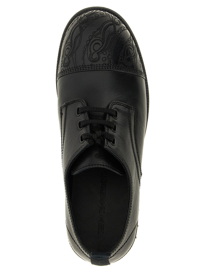 Kiko Kostadinov Atro Stringate - Nero | 11e4af57e156f4f19b3706bb7679a84adeac15a0