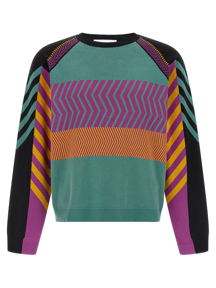Kiko Kostadinov Gizi Panelled Maglioni - Multicolor | 0ed8d24a0c6a2abf14513e21a4ff542dfa0fd05c