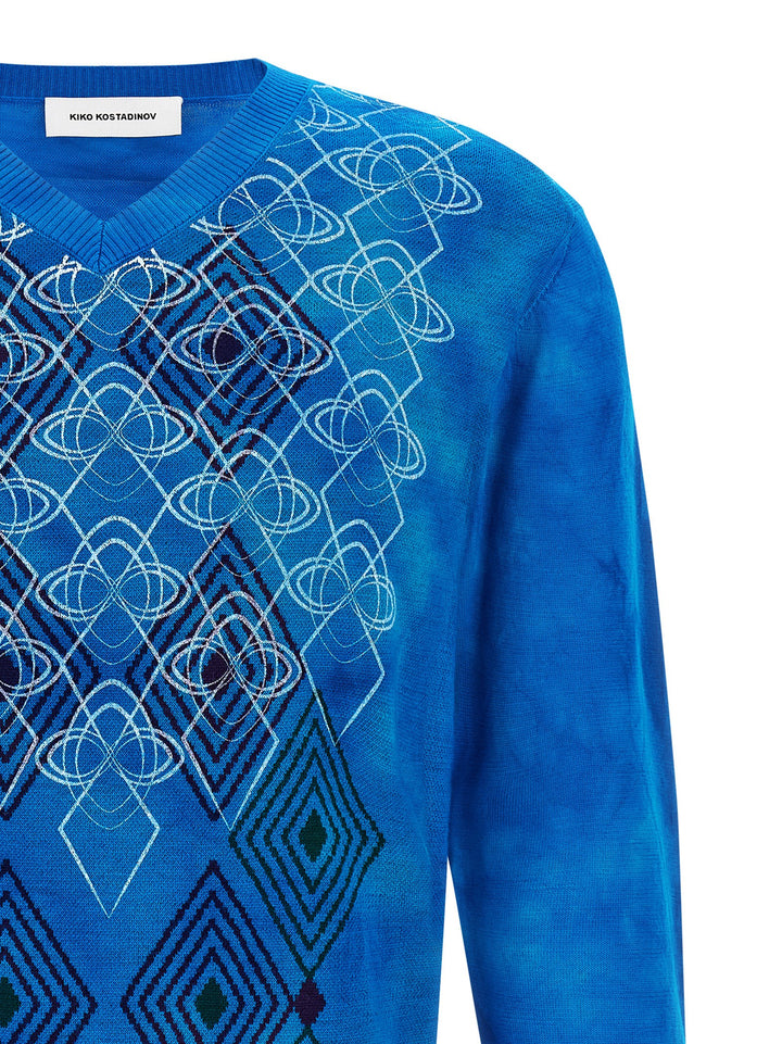 Kiko Kostadinov Hatha Maglioni - Blu | b3d8d8527dc0b08636fe30a6ec42091c39d10a39