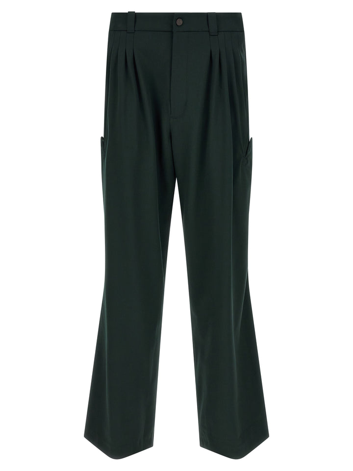 Kiko Kostadinov Andras Pantaloni - Verde | 0aa5098d67e25c5e0a230b45fc63a7c587684ef0