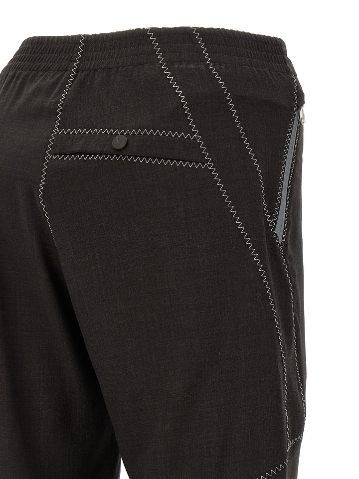 Kiko Kostadinov Fosco Pantaloni - Marrone | 37cbc5be955b32ad621c05e0cf84c99fe45af419