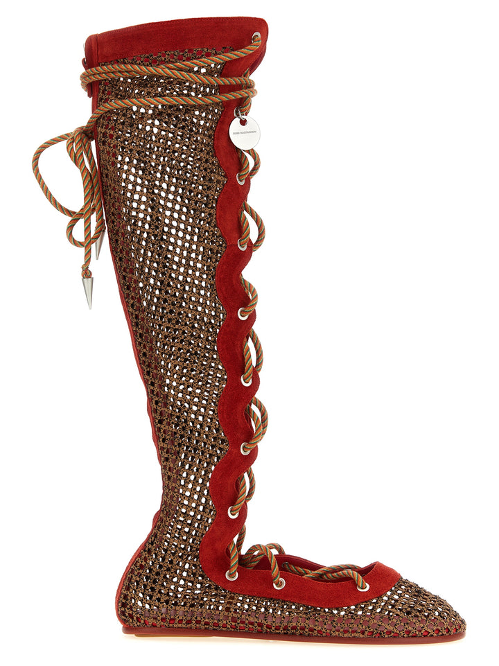 Kiko Kostadinov Reticella Stivali e Stivaletti - Rosso | 0554bf73257657c2d19ca3b676e45f6f31ae642f