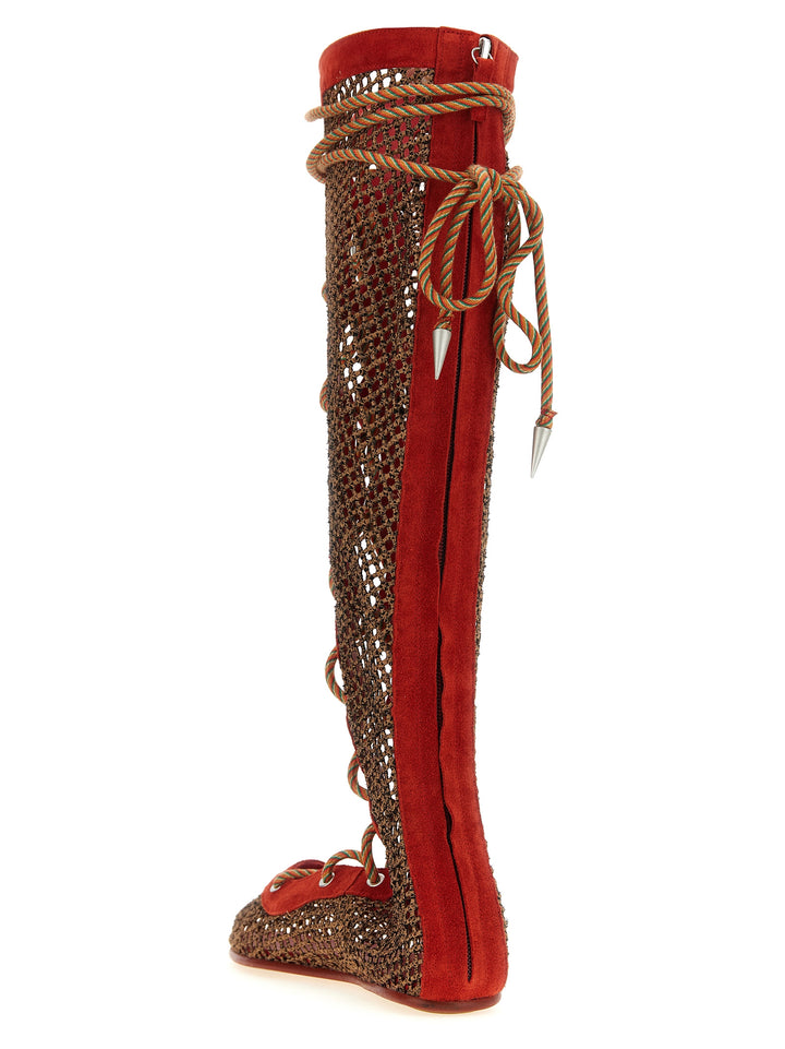 Kiko Kostadinov Reticella Stivali e Stivaletti - Rosso | 3f8bd1e2f667433997b0d487f035a1d11b390aee