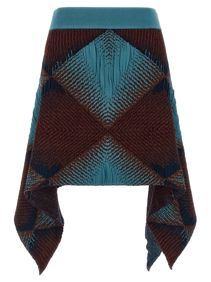 Kiko Kostadinov Ikat Argyle Gonne - Blu | b4c21350b3346420d6f614f5390a7bba056ede9f