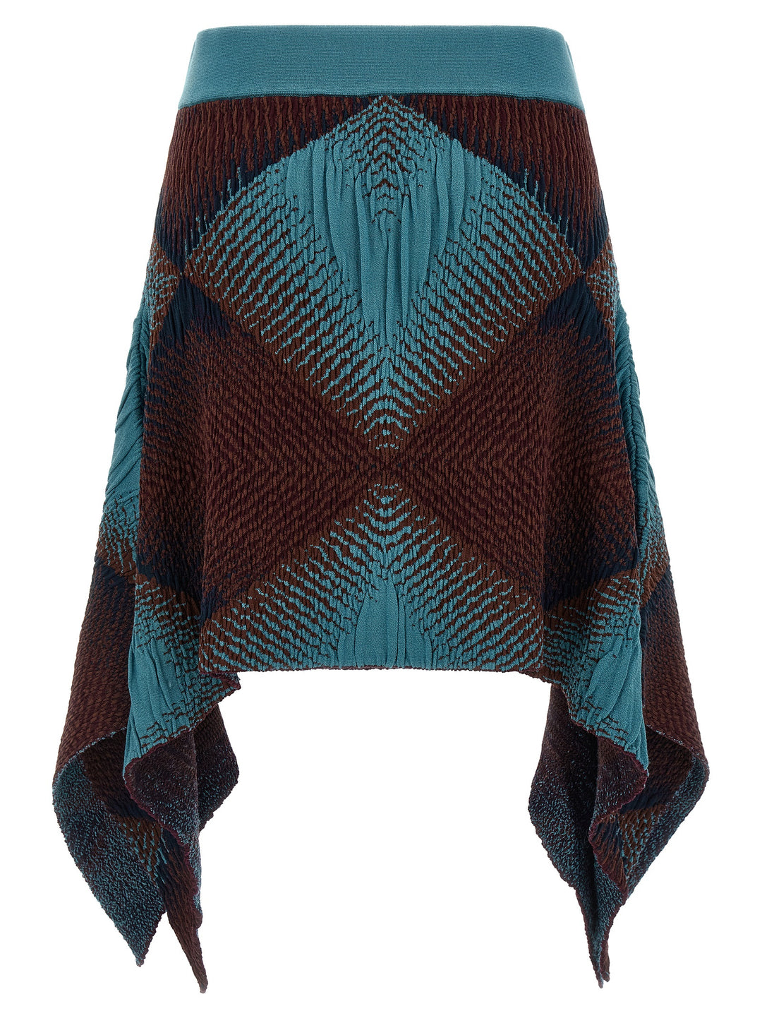Kiko Kostadinov Ikat Argyle Gonne - Blu | e7ea5cd1ea5998b922d579c353633013b2cd10ac
