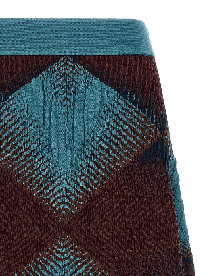 Kiko Kostadinov Ikat Argyle Gonne - Blu | 9e4c10e7cc1d3fd6f0451e00c4092a0a3d37124f
