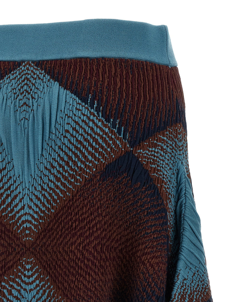 Kiko Kostadinov Ikat Argyle Gonne - Blu | 48b4c6ab3f64436dcc83bb6165634c64f25f687c