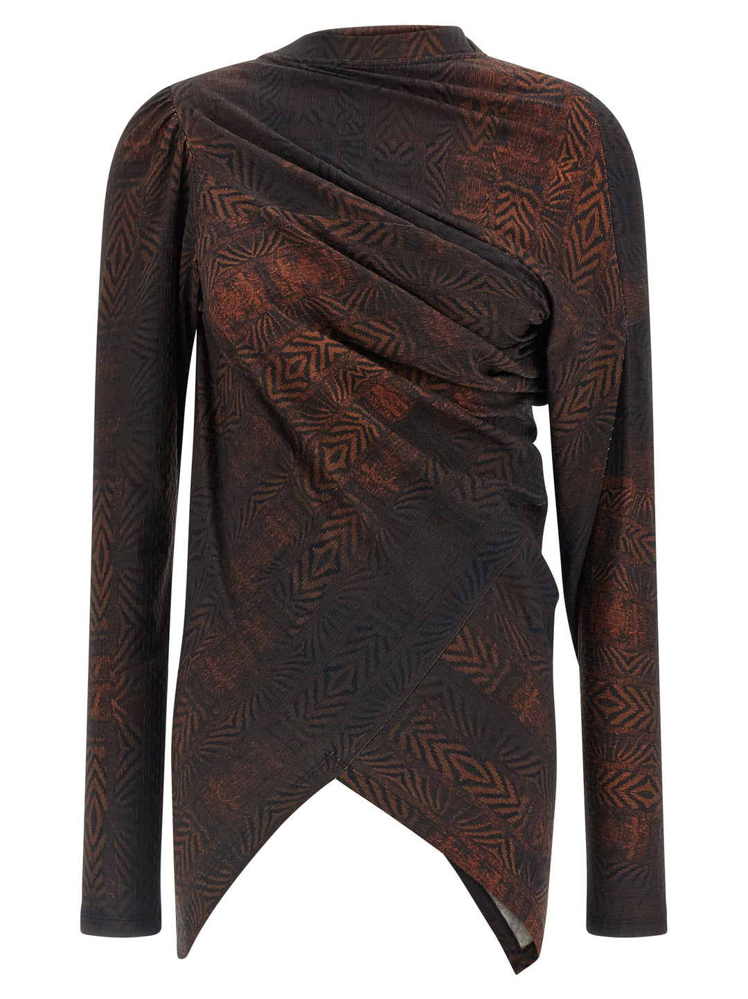 Kiko Kostadinov Simpson Top - Marrone | 200b99928852335c2913f08a7dbfc9de5439591a