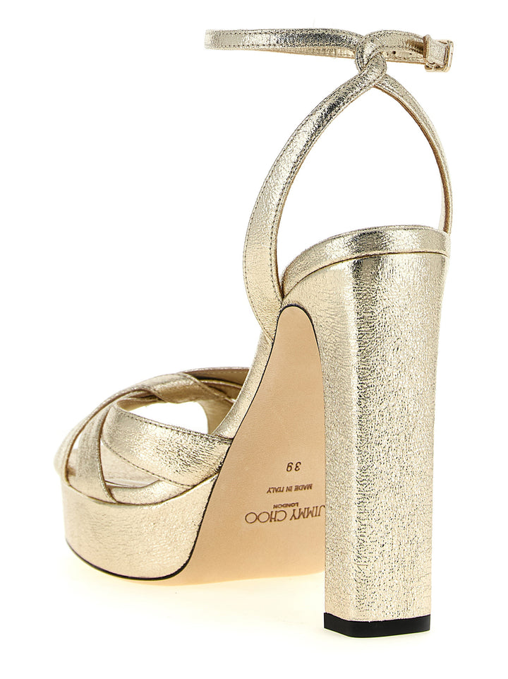 Jimmy Choo Kove Sandali - Oro | b35cbb1fe74c6f4ca5fce09198faf6167af28c11