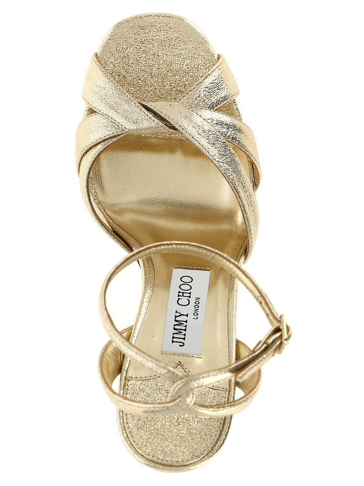 Jimmy Choo Kove Sandali - Oro | 178f811662dc50a9da76daeee461167b5783e3b4