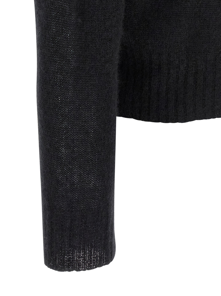 Tom Ford Cashmere And Silk Polo Shirt Maglioni - Nero | df47ea1917576ddc670e8e4c9d632cbed690bd3a
