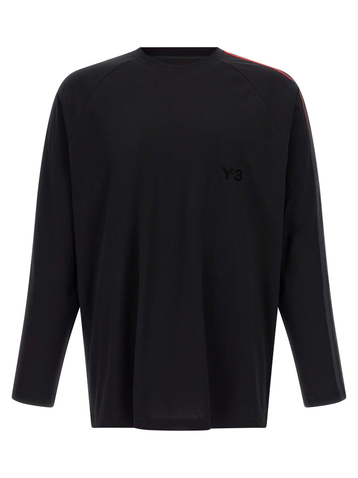 Y-3 Y-3 Oversized Gradient Stripes T shirt - Nero | 893c76661b82a582a578f06b7f990d4340490908